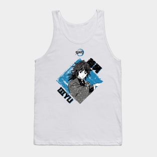 DEMON SLAYER: GIYU TOMIOKA (GRUNGE STYLE) Tank Top